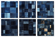 Blue Denim Fabric Texture Pattern, a Texture Graphic by Dream Creation (Thumbnail 2 of 4)