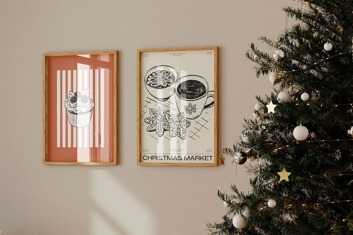 Aesthetic Christmas | Poster Builder, an Object Graphic by KetteCreate (Photo 12 of 18)