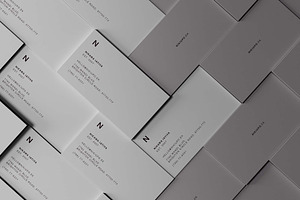 Stuck Business Card Mock-up