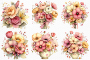Whimsical Mother's Day Flowers Clipa, an Illustration by Craft Nest (Thumbnail 5 of 12)