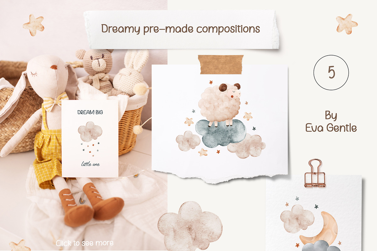 Baby Zodiac - astrology collection, a Decorative Illustration by Eva Gentle (Photo 10 of 10)