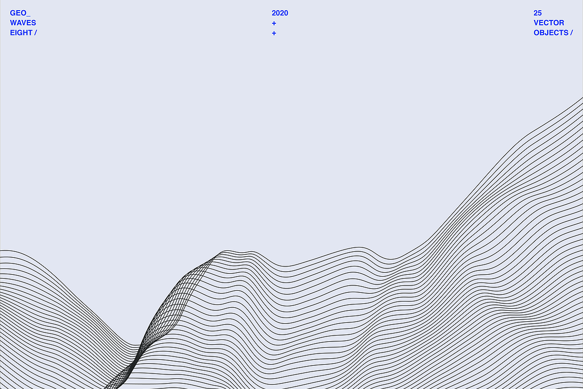 GEO_WAVES8 Vector Pack, a Background Graphic by codetoform (Photo 7 of 27)