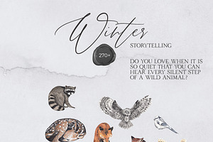 WINTER STORYTELLING Christmas Set