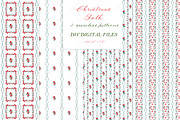 Christmas Clipart DIY FOLK, an Illustration by LABFcreations (Thumbnail 4 of 5)