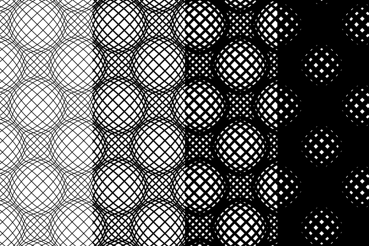 Geometric Fun - Patterns Bundle, a Pattern Graphic by kloroform