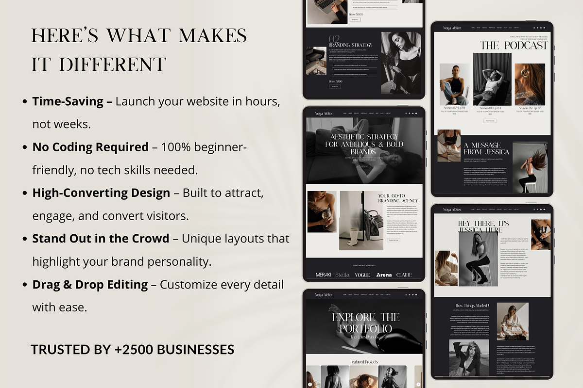 Coaching Wix Studio Website Template, a Templates & Theme by AdvertFox (Photo 4 of 10)