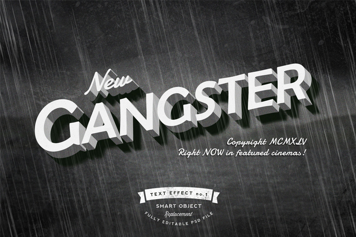 Old Movie Titles, a Layer Style Add-On by Ivan Rosenberg (Photo 2 of 5)