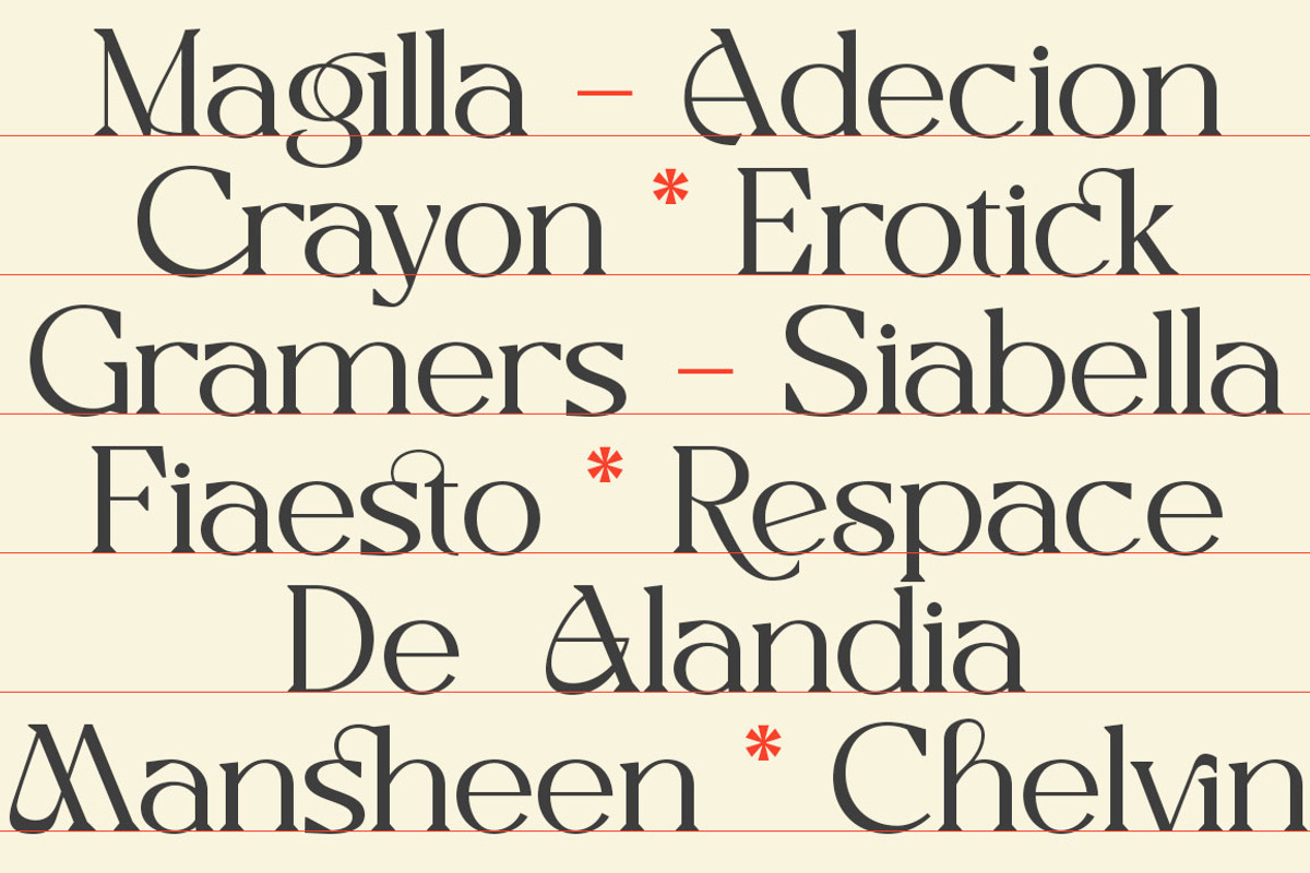 Allogist - Modern Typeface, a Serif Font by Dora Typefoundry (Photo 9 of 15)