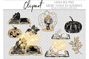 glam witch halloween clipart, beast, an Illustration by Personal Epiphany (Thumbnail 2 of 5)