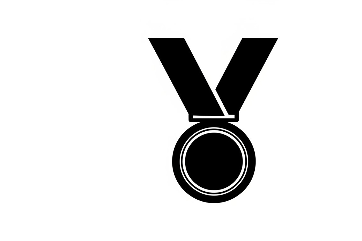 Modern medal icon vector logo design, an Illustration by Amazin_art (Photo 18 of 29)
