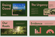 Peaches and Green PPT Presentation, a Presentation Template by The Impact Edit (Thumbnail 1 of 2)