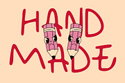 CS Gianluca Drawn, a Handwritten Font by Craft Supply Co. (Thumbnail 2 of 8)