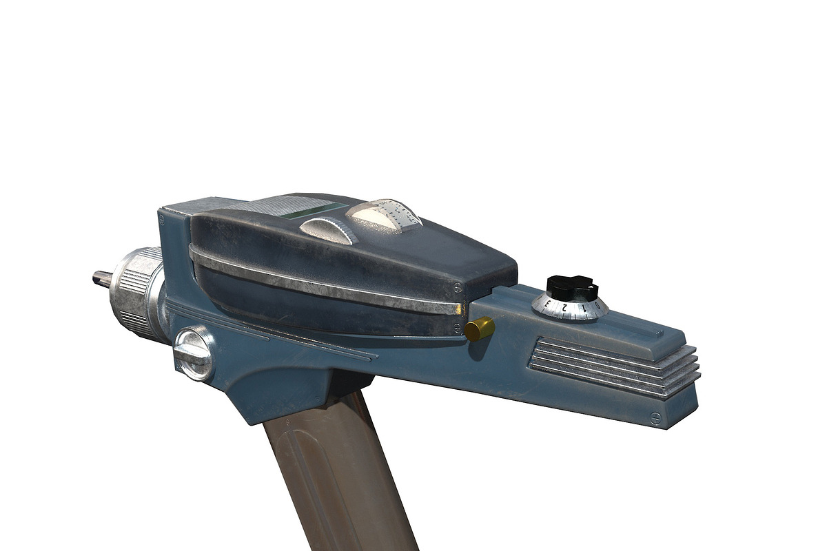 Phaser Gun Star Trek, an Object 3D Model by Daniel Mikulik (Photo 22 of 29)