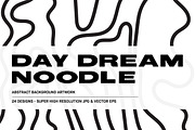 Day dream noodle - Abstract artwork, a Decorative Illustration by Huebert World (Thumbnail 1 of 10)
