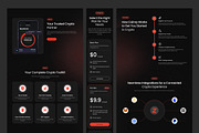 Cryptocurrency Technology Website, an UI Kit Template by peterdraw (Thumbnail 2 of 7)