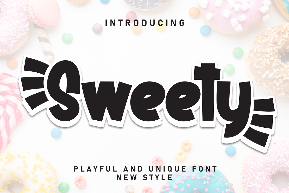 Sweety | Script Font, a Script Font by Scratchones (Photo 1 of 9)