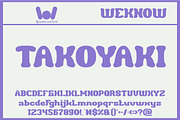 Seafood font, a Font by weknow (Thumbnail 5 of 5)