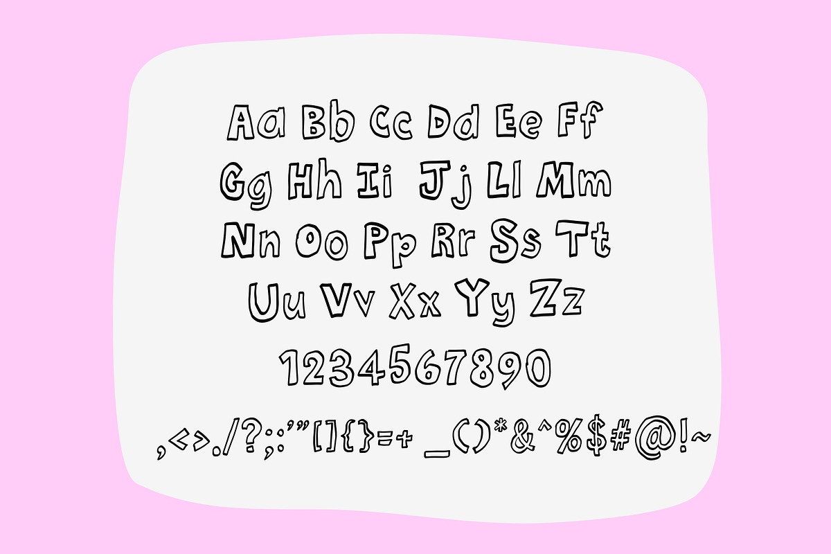 Okie Doki Handwritten Font, a Handwritten Font by Honey Island Studio (Photo 4 of 7)