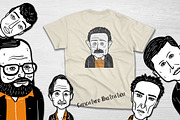 Hand drawn diverse faces, a Person Illustration by Huza Studio (Thumbnail 3 of 8)