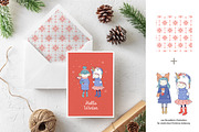 Cold weather, Warm friendship, a Seasonal Illustration by Marish (Thumbnail 5 of 9)
