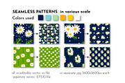 Daisy Ditsy Floral Pattern Bundle, a Pattern Graphic by AvaAva (Thumbnail 12 of 19)