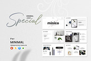 Minimal Presentation Template, a Presentation Template by Aura Agency (Thumbnail 2 of 11)