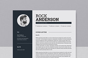 Modern Resume/CV Template, a Resume Template by Proper_media (Thumbnail 5 of 5)