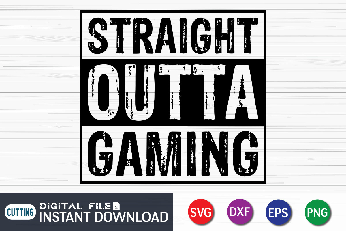 Straight Outta Gaming, an Illustration by FunnySVGCrafts (Photo 2 of 3)