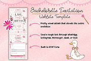 Last Toast Bachelorette Party RSVP, a Social Media Template by bellaROSEworkshop (Thumbnail 4 of 5)