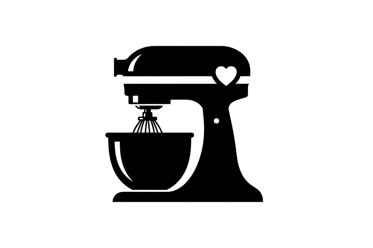 Kitchen Stand Mixer Silhouette Bundl, an Illustration by Gaye Art (Photo 25 of 31)