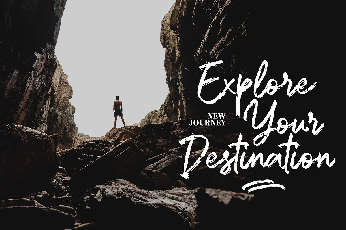 Delista - Handwritten Brush Font, a Script Font by Weape Studio (Photo 3 of 9)