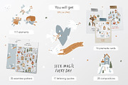 Winter fairy tale - kids collection, a Seasonal Illustration by avdnadi (Thumbnail 2 of 13)