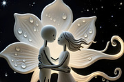 Lovers Abstract People, a Person Illustration by Sharon Schwalbe (Thumbnail 1 of 2)