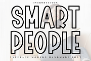 Smart People, a Handwritten Font by FreshTypeINK (Thumbnail 1 of 8)