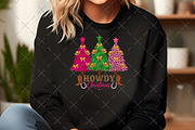 Howdy Christmas Png, Cowgirl Western, an Illustration by Craft Nest (Thumbnail 4 of 6)