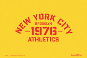 SAZERAC – A Bold Vintage Style Font, a Sans Serif Font by Komet & Flicker (Thumbnail 10 of 15)