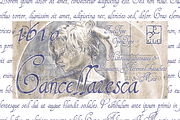 1610 Cancellaresca, a Script Font by GLC Foundry (Thumbnail 1 of 4)