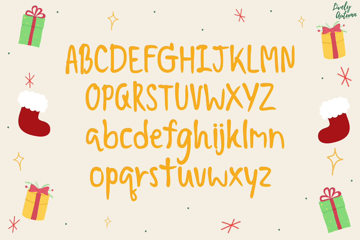 Dear Santa | Handwriting font, a Handwritten Font by LivelyAutumn11.11 (Photo 2 of 5)