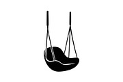 Hanging Egg Chair Silhouette Bundle, an Illustration by Designer_Momina (Thumbnail 24 of 51)