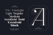 Sugar Magic Serif - 9 Font Family, a Serif Font by zeenesia (Thumbnail 3 of 26)