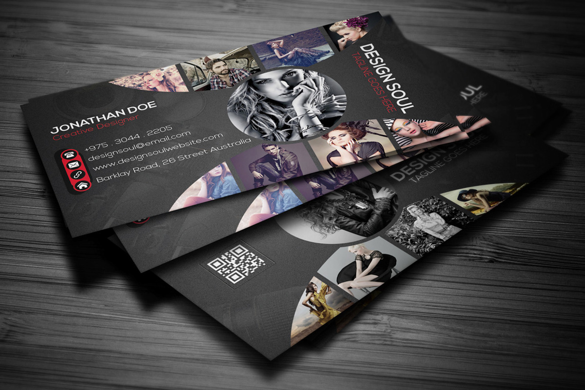 Photography Business Card, a Business Card Template by Designsoul14 (Photo 2 of 3)