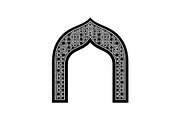 Islamic Arch Window Vector Bundle, an Illustration by yasushie (Thumbnail 30 of 51)