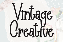 Vintage Creative | Script Font