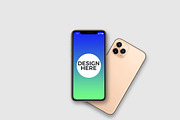 Animated iPhone 11 Pro Mockups, an iPhone Mockup by Modern Studio (Thumbnail 5 of 6)