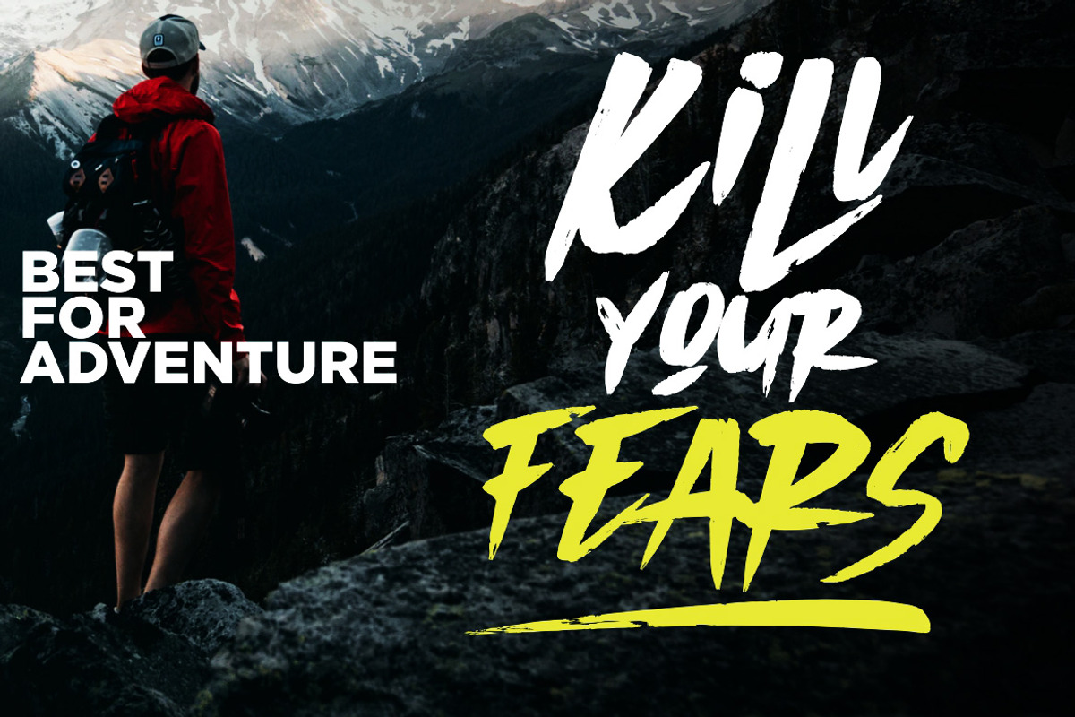 Wild Wolf - Brush Font, a Font by Burhan Afif (Photo 4 of 8)