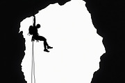 Mountain Climber Silhouette Set, an Illustration by Amazin_art (Thumbnail 7 of 21)