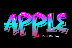 Apple Ii - Display Font