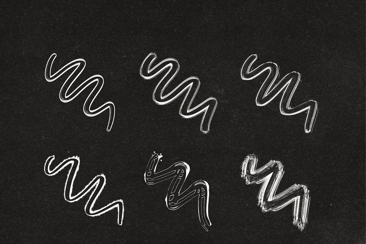 46 Outline brushes procreate, a Brush Add-On by Endete & Mazak brushes (Photo 4 of 9)