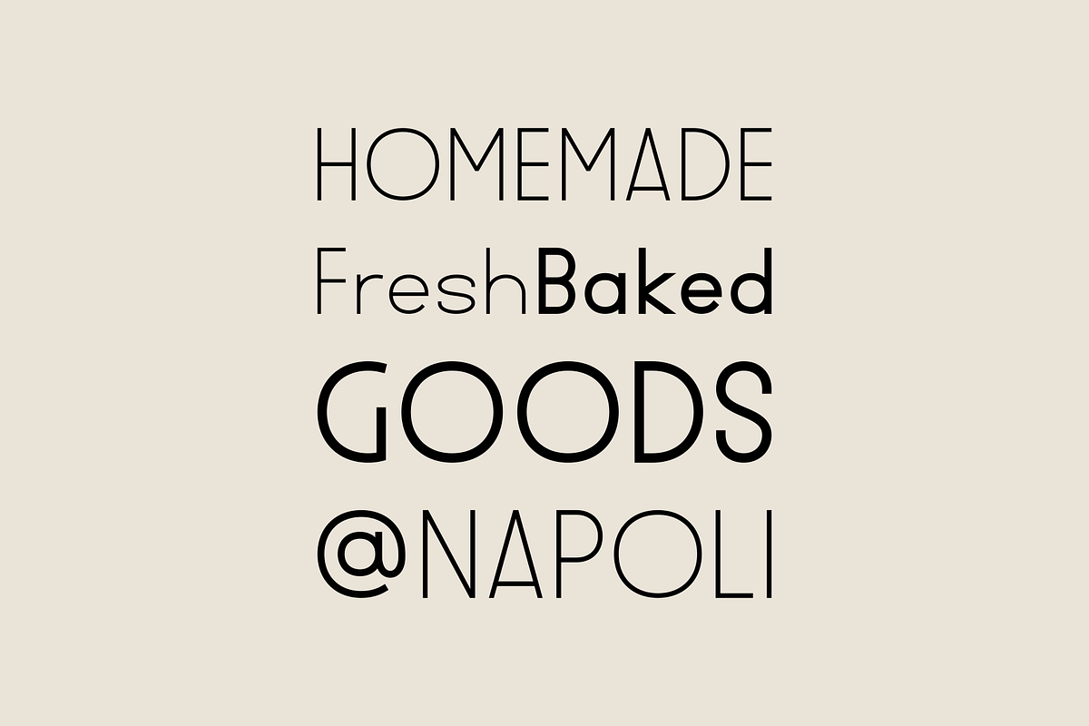 Giordano - Font Family preview 5
