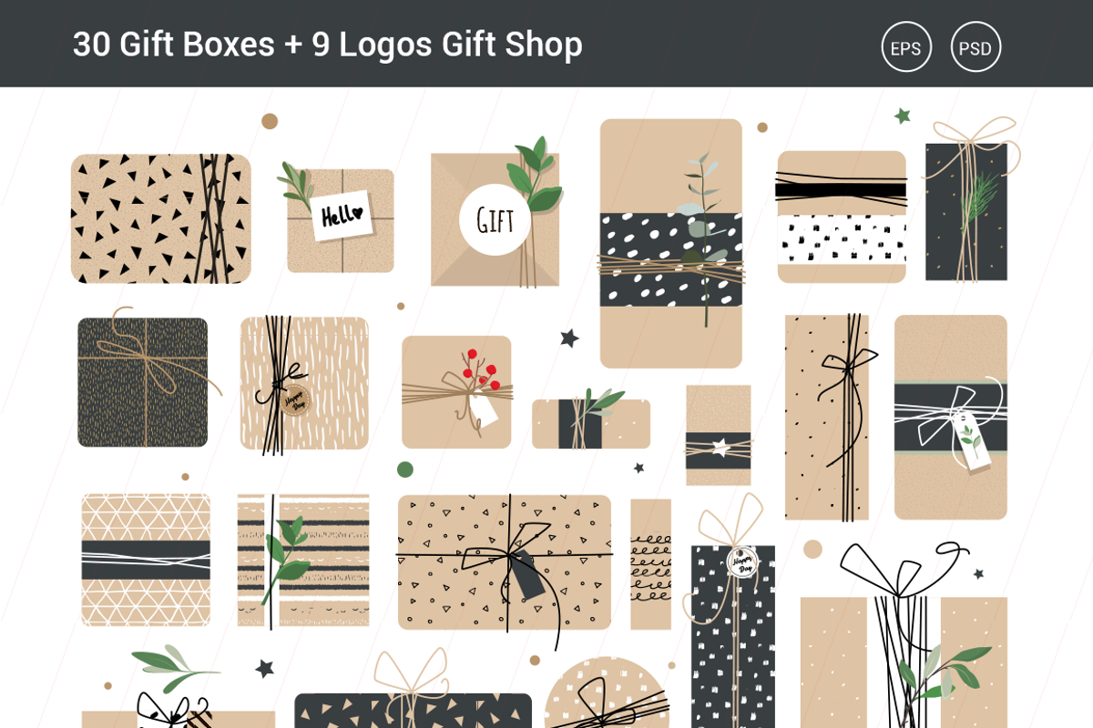Holiday Sets craft, a Decorative Illustration by Fay_Francevna (Photo 2 of 5)